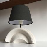 Aerated concrete lamp inspired by albert tormos