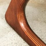 Armchair called "sled" Publisher Baumann and Ottoman