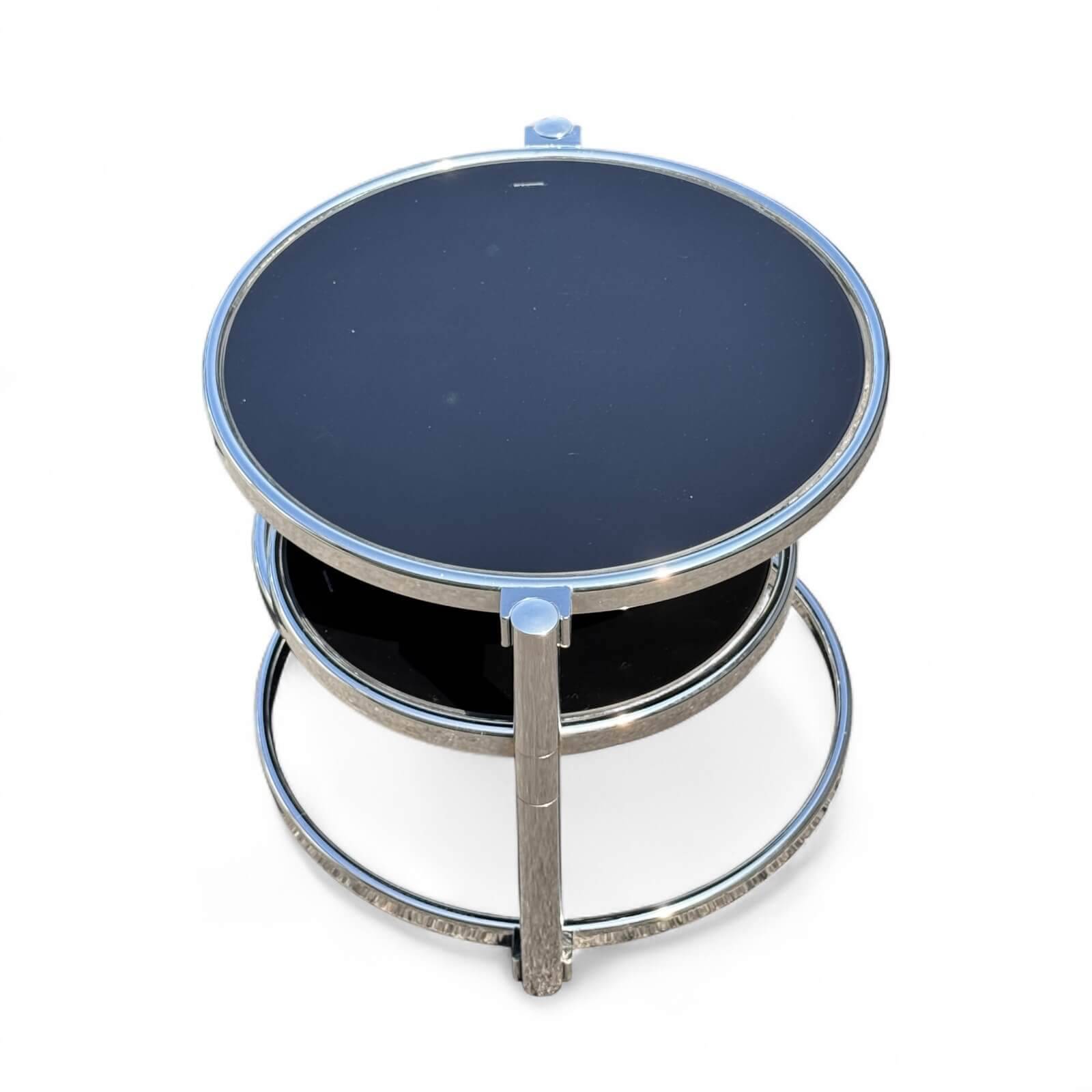 Leitmotiv-Swivel 3-tier coffee table