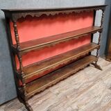 Very large Louis XIII period sideboard in solid oak