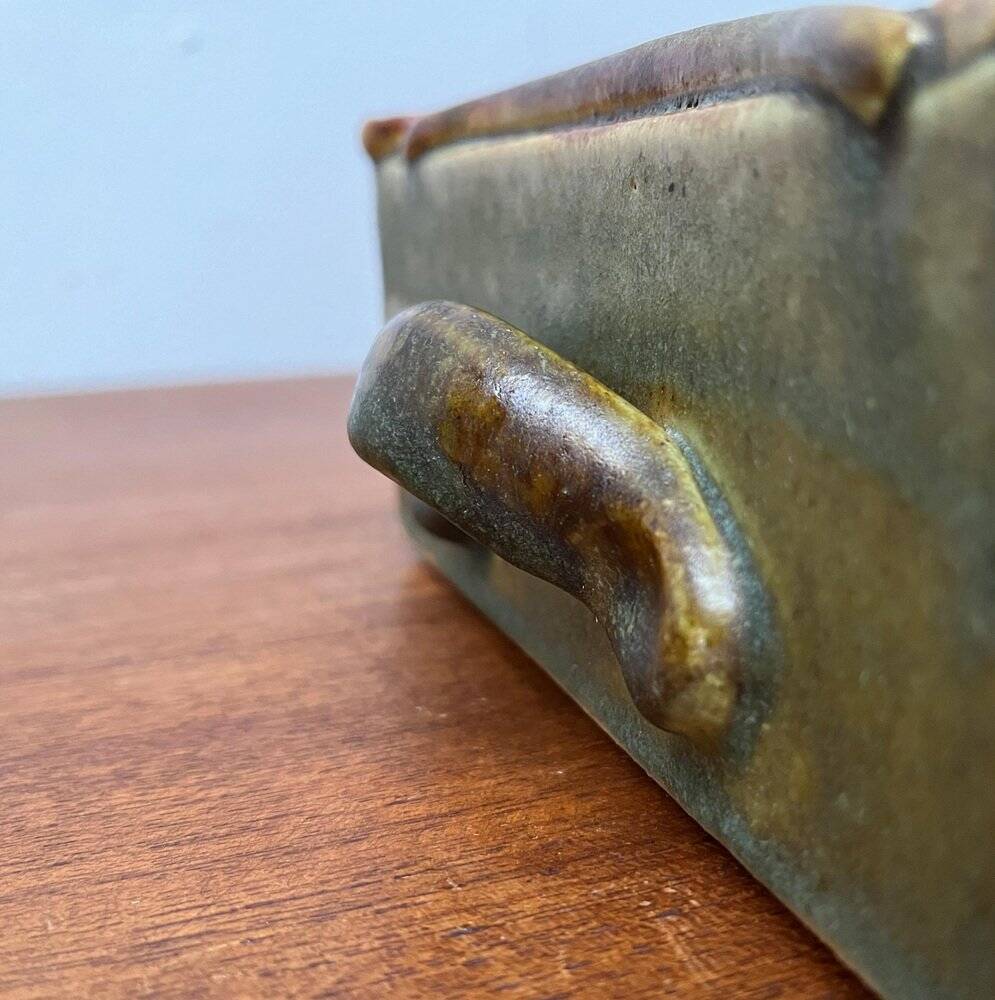 Mid-century German studio pottery bowl by Erika Pierny, 1960s.