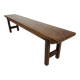 Oak farm bench, 180cm in length.