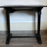 Black bistro table