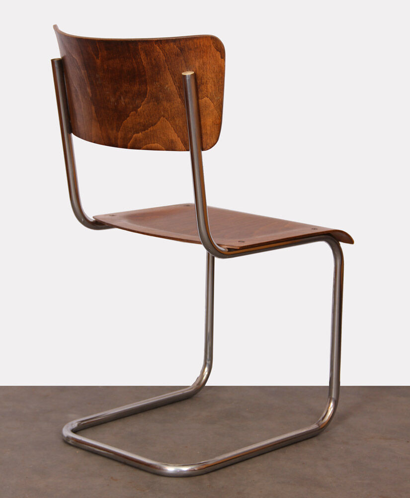 Chaise en métal par Mart Stam circa 1940