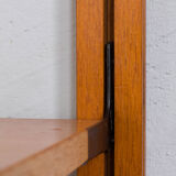 Scandinavian oak wall unit by Sven Andersen, Norway 1970s