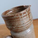 Stoneware pitcher