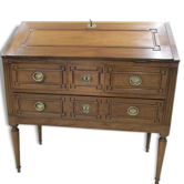 Secretary back ANE of style Louis XVI