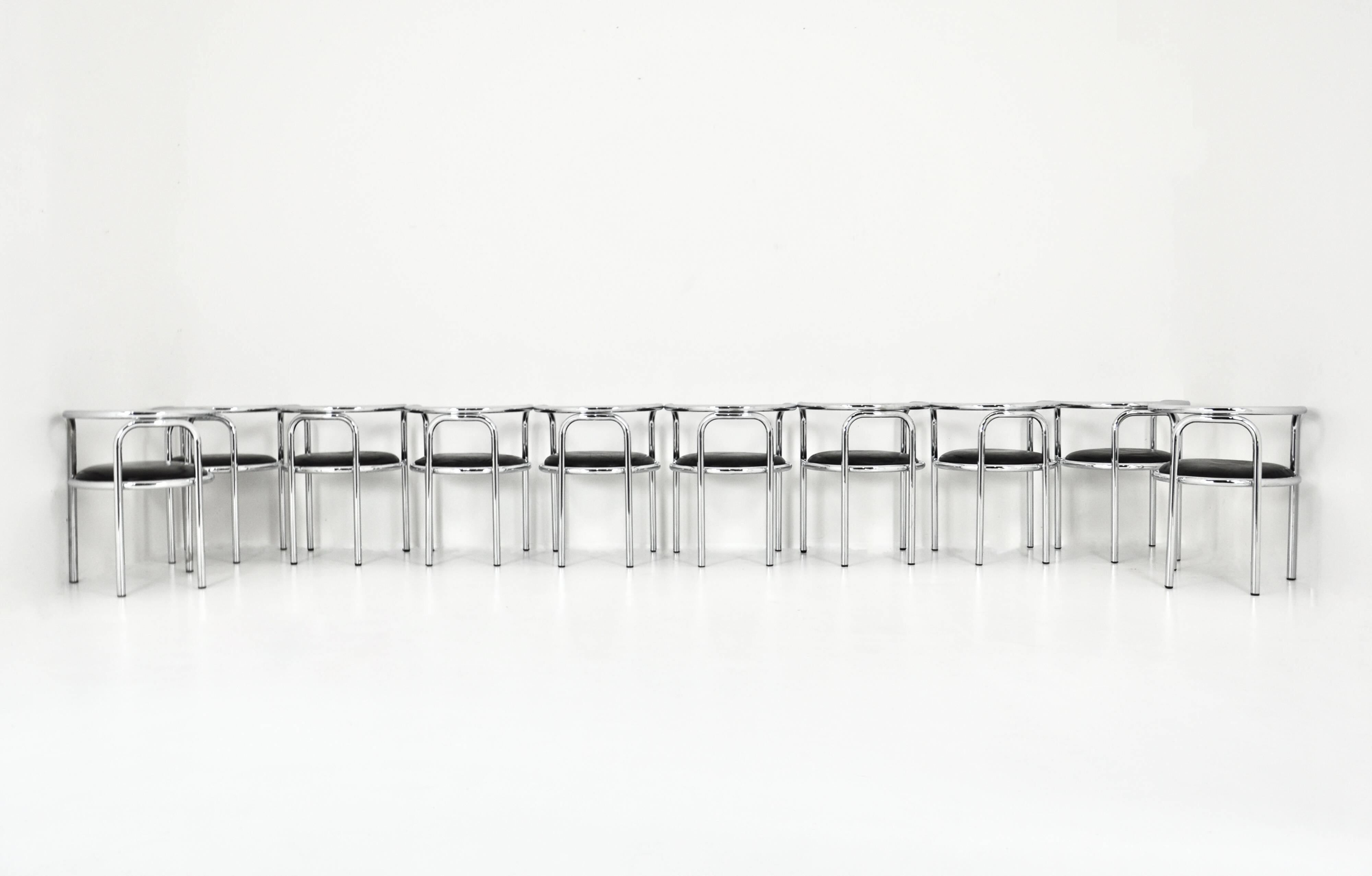 “Locus Solus” chairs by Gae Aulenti for Poltronova, 1960s