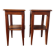 Pair of bedside tables, end of sofa, 1940/50