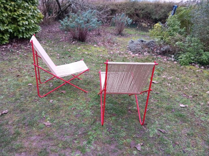 Paire de fauteuils danois