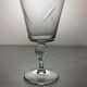 6 verres à vin en cristal Années 60 (blé)