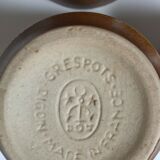 Digoin golden stoneware cups