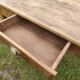Small oak farm table