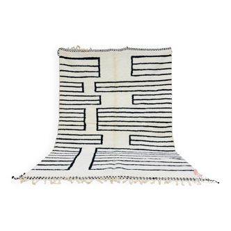 Unique handmade Berber rug 3x2 m