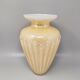 1960s Astonishing Beige Vase by Michielotto. Made in Italy