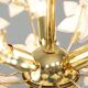 Vintage Italian Murano Glass Flower Chandelier