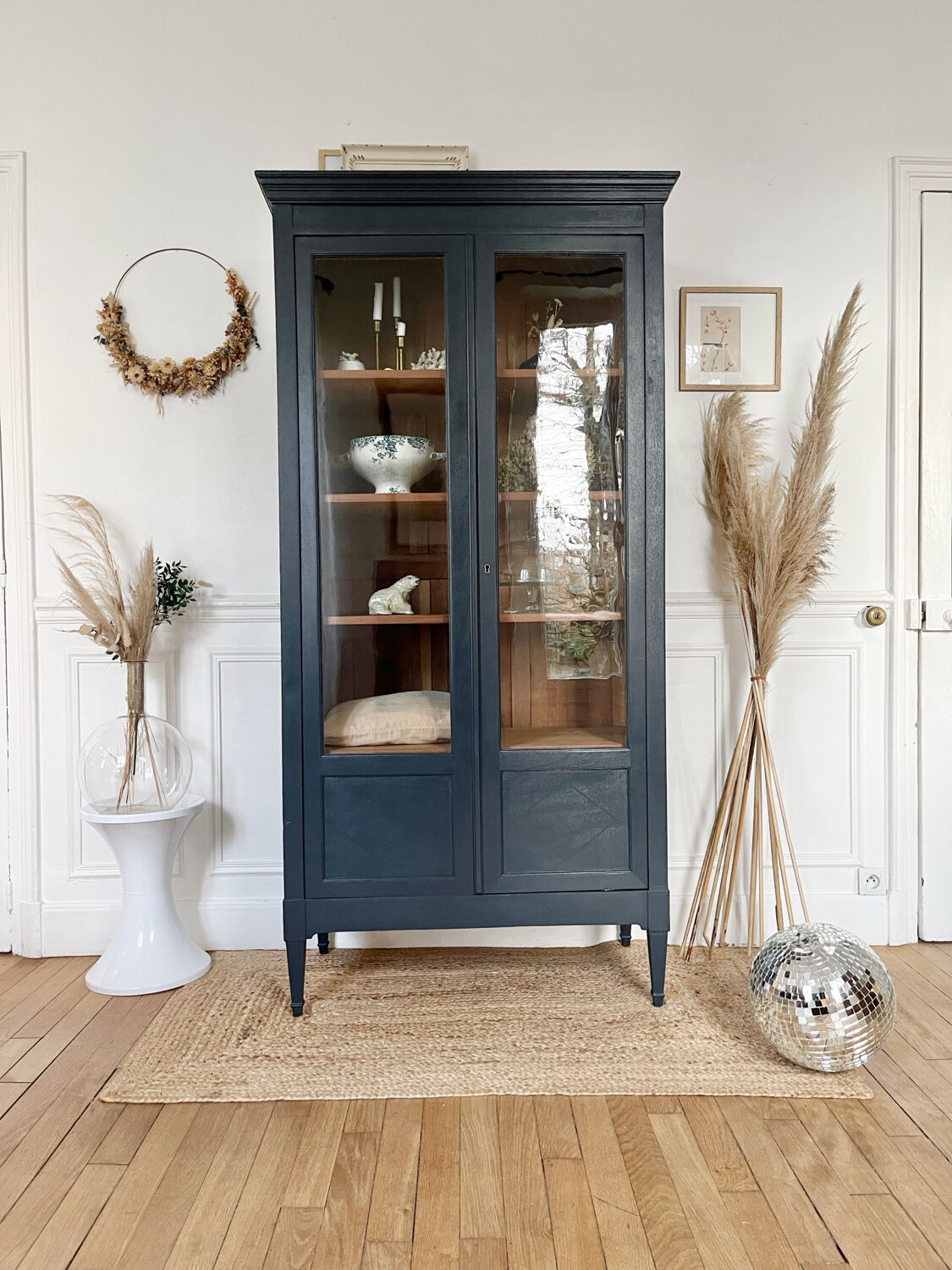 Antique display cabinet