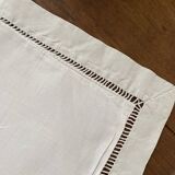 Cotton pillowcase with monogram MR
