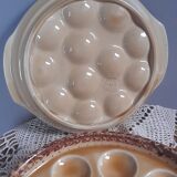 6 dishes/plates with snails, Gien factory