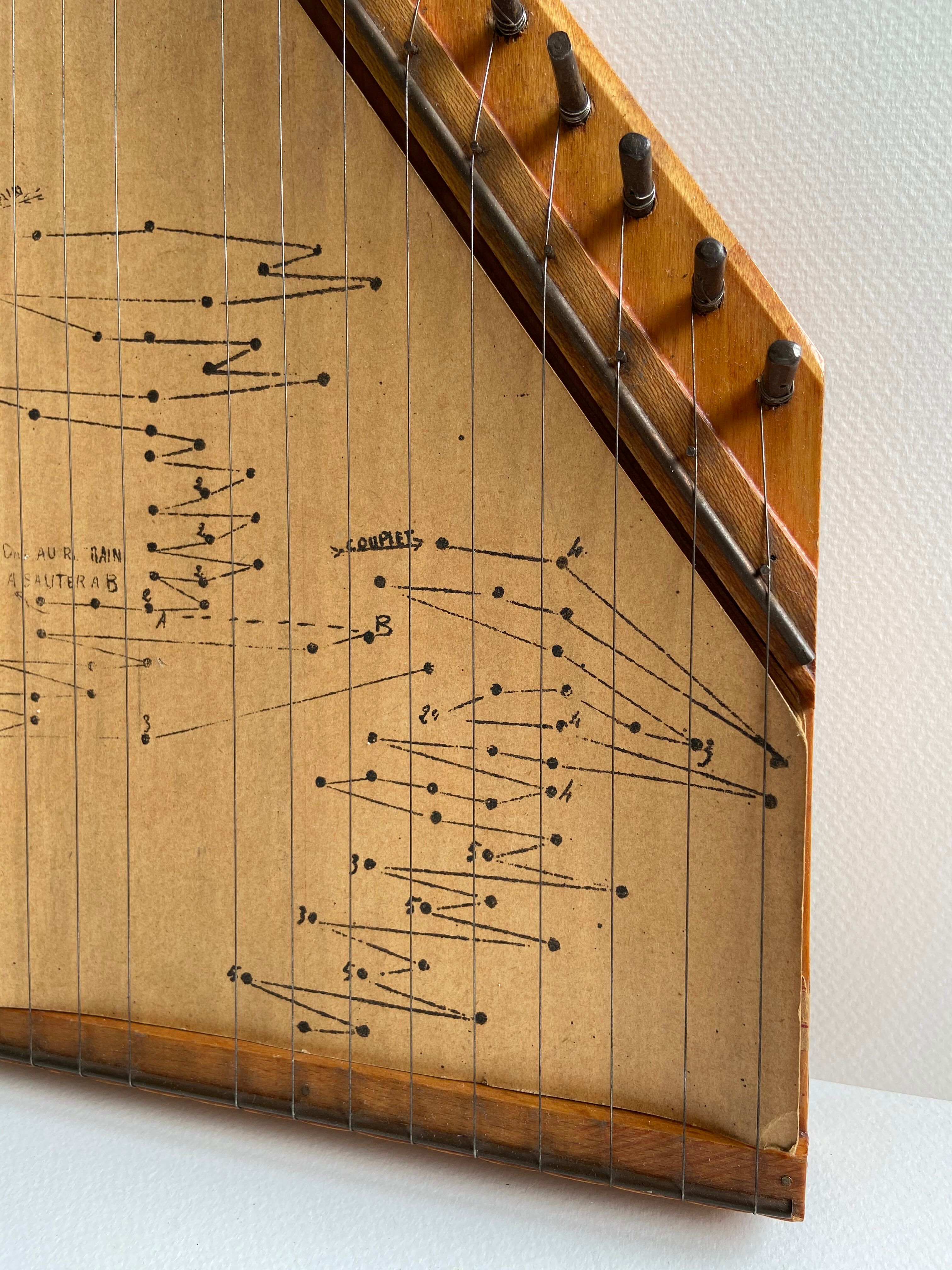 Wooden zither