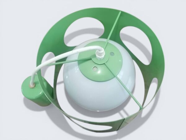 Ensemble de luminaire vintage space age Pierre Disderot - UFO & Eye Ball.