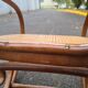 Rocking chair rattan and bentwood Vintage tuna