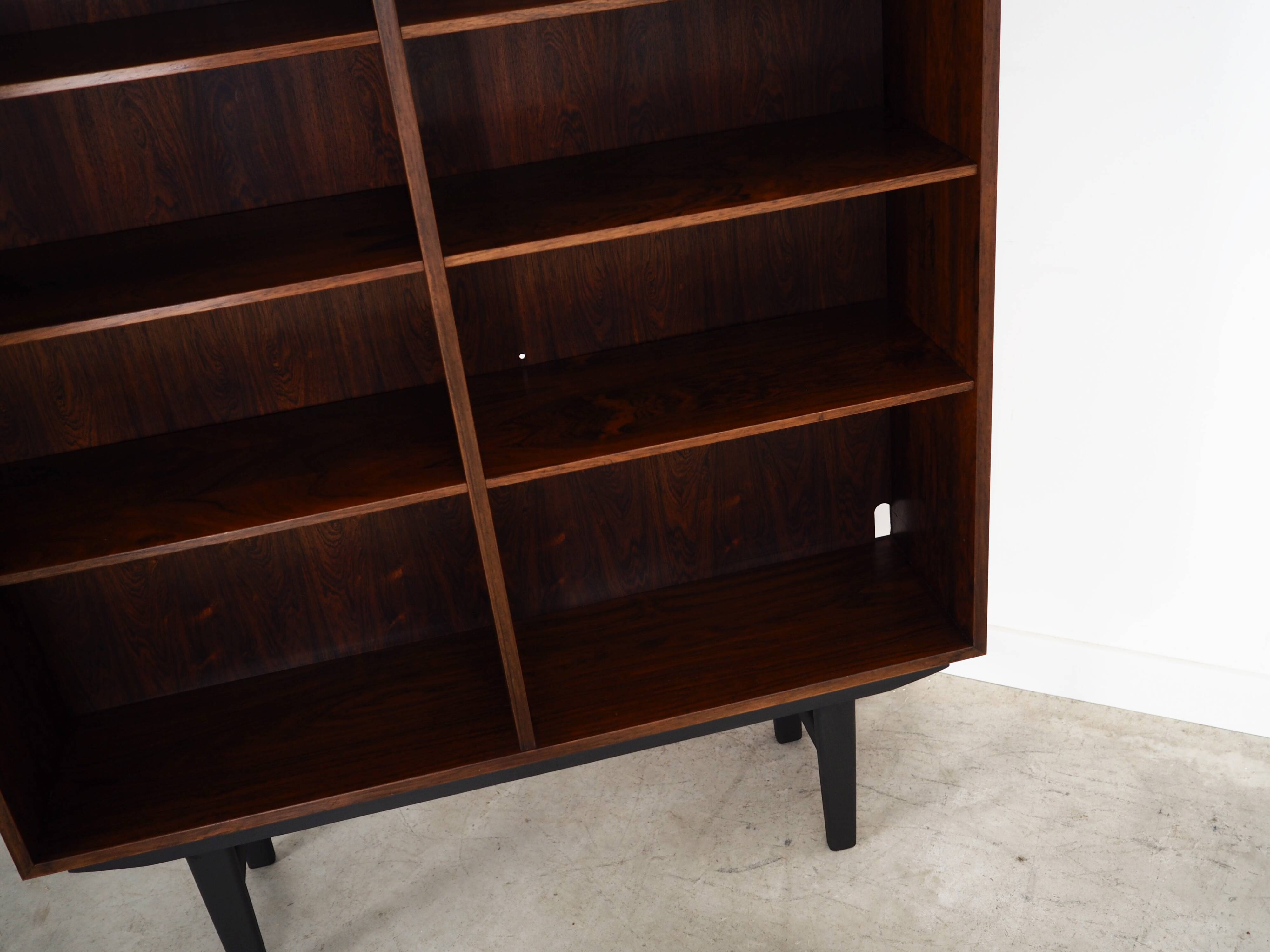Rosewood bookcase, Danish design, 1970s, manufacturer: Omann Jun