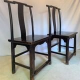 Pair of Chinese chairs