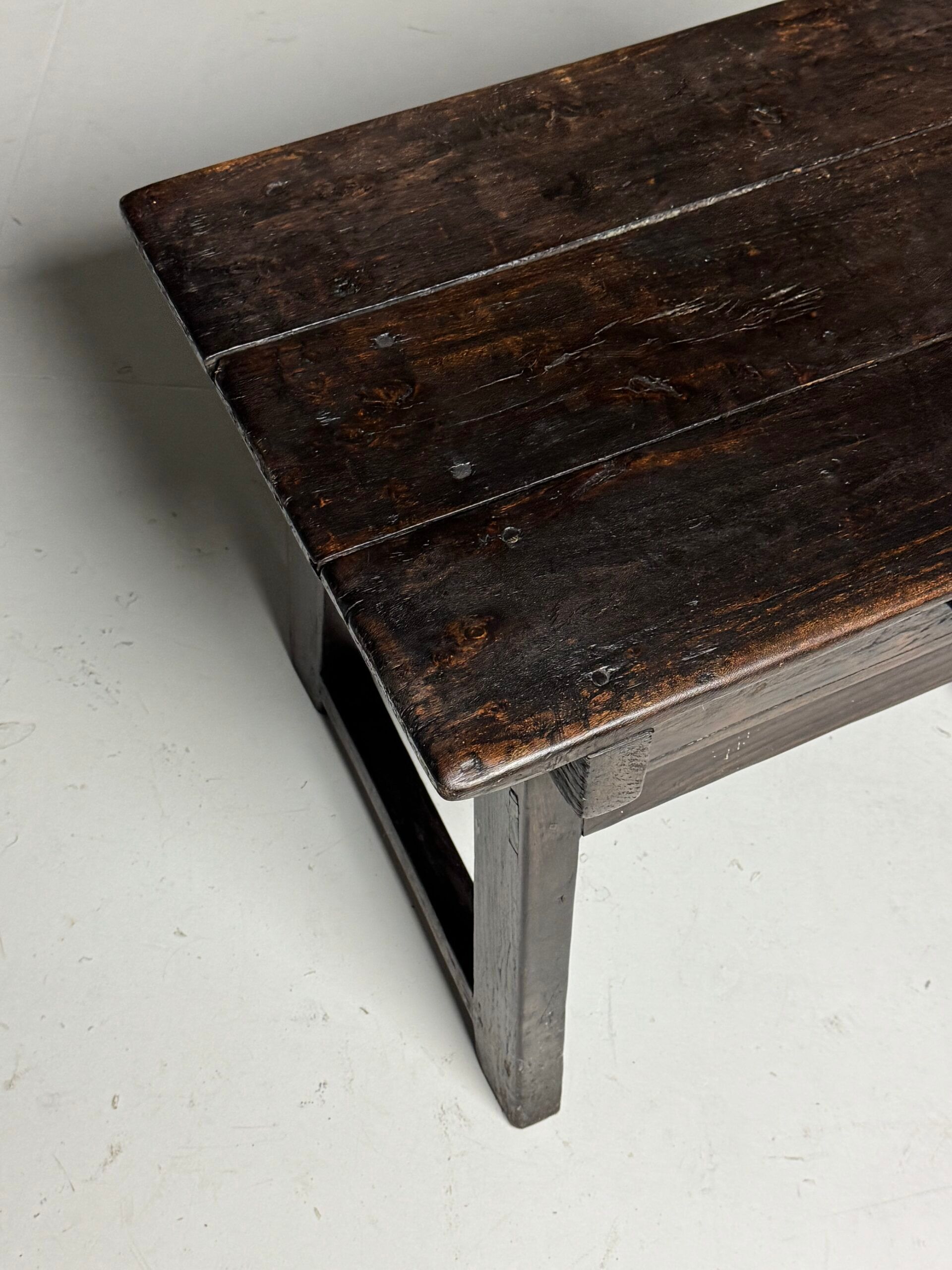 Spanish side table, rustic, early 20th century