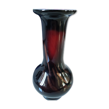 Vase en pâte de verre