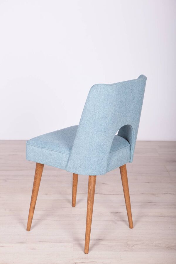 Chaises en coquillage polonaises de l'usine de meubles de Bydgoszcz, années 1960, lot de 6