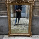 Large antique mirror in Louis XV style