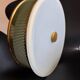 Lunel ceiling light / Porthole / Brass, perforated metal and glass