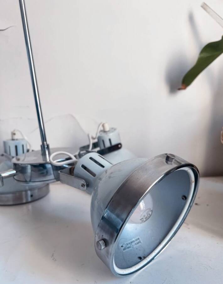 Vintage 4-spot pendant light – Space Age 1970s design