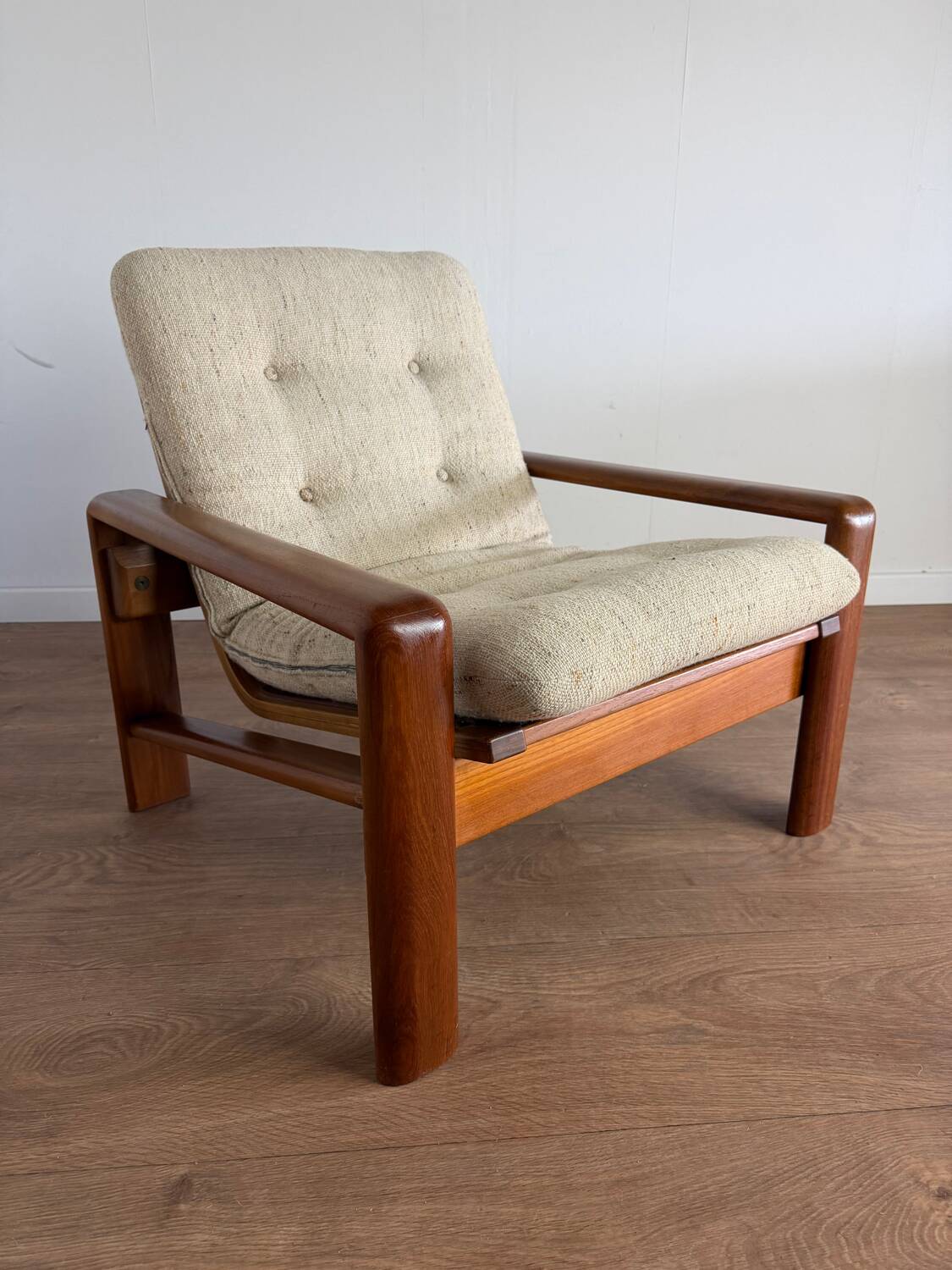 Scandinavian armchair in teak – 1970 Attributed to EMC Møbler, Denmark