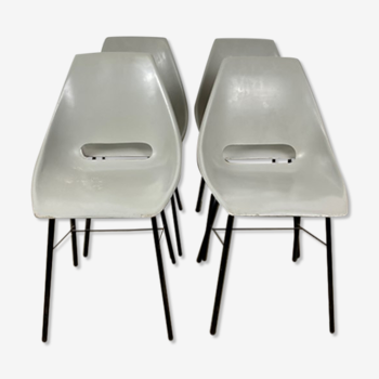 Set of 4 chairs by Miroslav Navratil