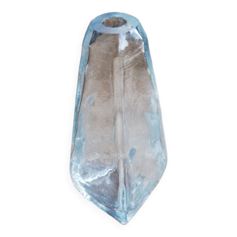 Small soliflore Conical transparent glass