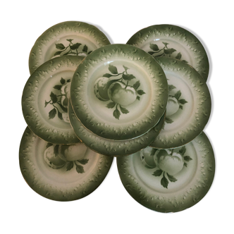 Dessert plates k and g lunéville