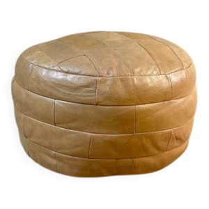 pouf de sede cuir - années