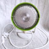 Apple green vintage metal table lamp