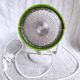 Apple green vintage metal table lamp