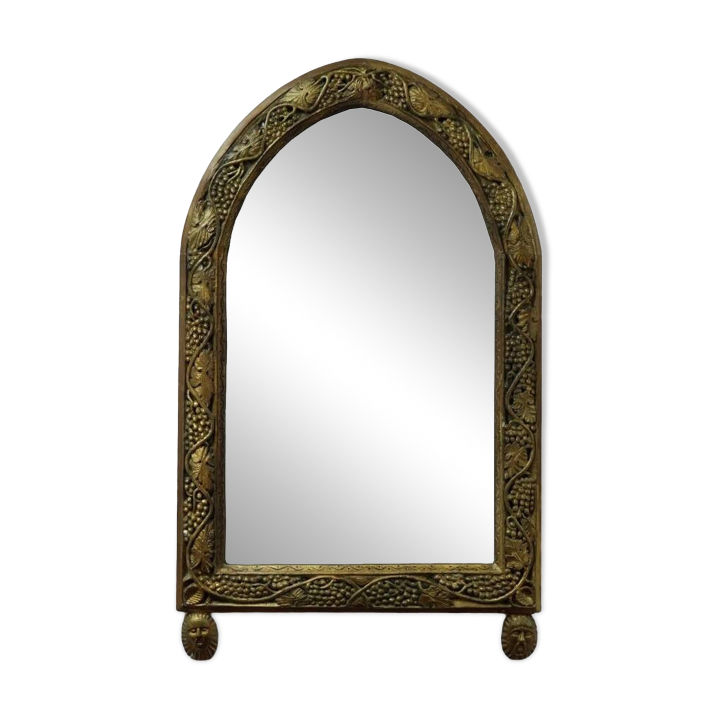 gilded wood mirror, XXth c.