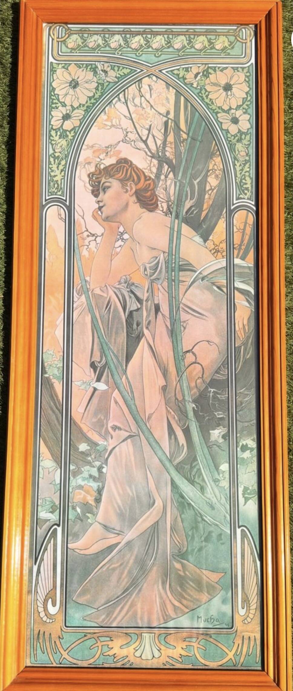 Alphonse Mucha "Les heures du jour" 1. Édition, impression pigmentaire d'archive