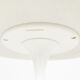 Round marble Tulip dining table by Eero Saarinen, 2000s