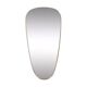 Rear view mirror and free form brass outline