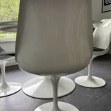 vintage Saarinen Knoll 4x chairs and table Tulip set