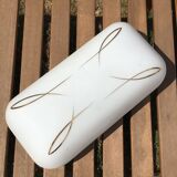 Vintage opaline wall lamp