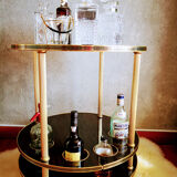 Vintage bar cart
