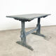 Table de ferme antique suédoise peinte en bleu