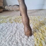 Antique wooden tripod stool - turned legs